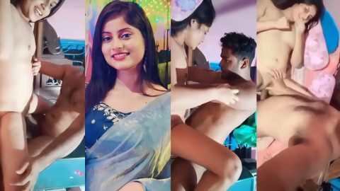 Beautiful Girl Passionately Fucking