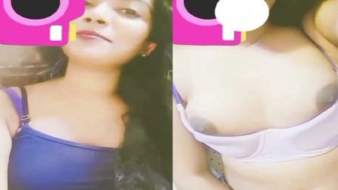 Chamet girl shy naked boobs and pussy showing for money