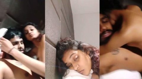 Fucking girlfriend in OYO room