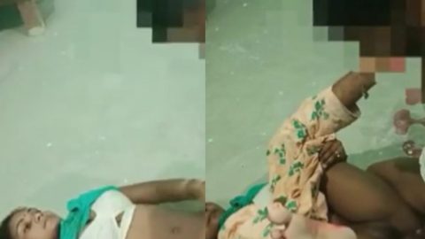 Indian labour lady fucking landlord in paid sex video