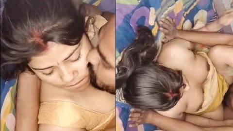 Indian porn girl boob sucking and viral hardcore sex