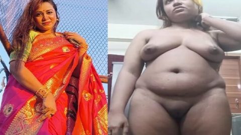 Brown haired Bengali girl nude viral video call