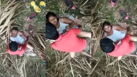 Village girl outdoor gangbang sex with multiple boys hardcore desi