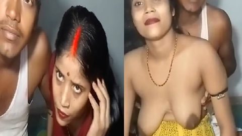 Village desi couple romance and fucking xxx MMS