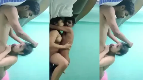 Indian Hot Babe Lovers Blowjob Fucking Mms