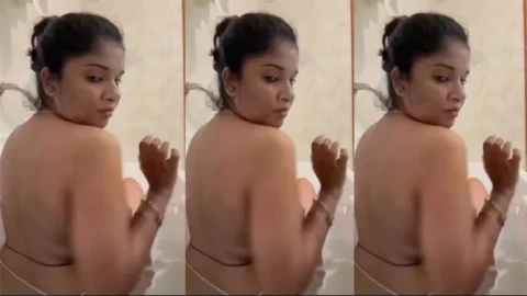 Tamil Actress Sabbita Roi Insta Exclusive Mms Video
