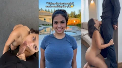 Famous Instagram Couple Remake of Blowjob Scene from a Slasher