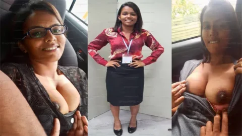 Tamil Young Office working Girl Blowjob - Fucking inside the Car Pron Video