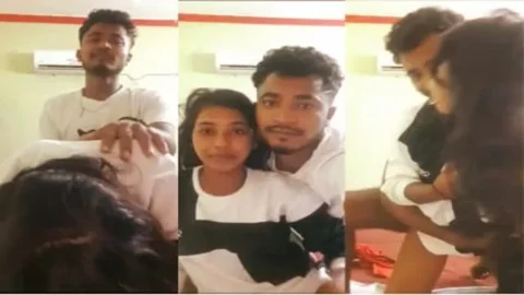 Beautiful Slim Couple Home Cousins Fucked