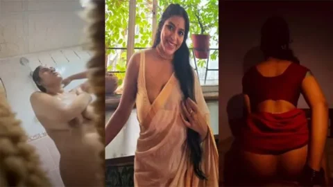 Desi Young Wife Riding - Cock Nude Secretly Captured