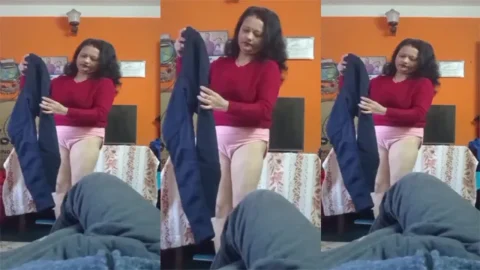 Milf Mom Changing Front - Of Her Son More Videos HD