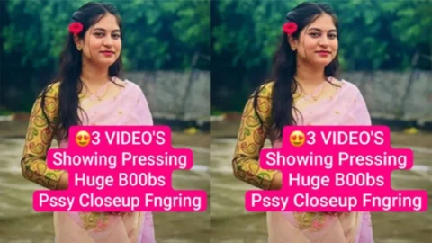 Beautiful Big Boobie Desi Girl Latest Most Exclusive Viral Showing