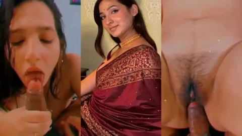 Desi Girlfriend s MMS Shows Loud Moans During Rough Doggy Style Sex Video MMS