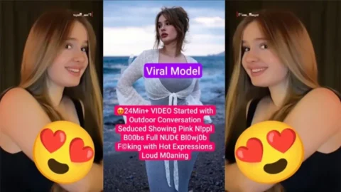 Beautiful Model Trending Outdoor Conversation Seduced Blowjob Fucking with Hot Expressions