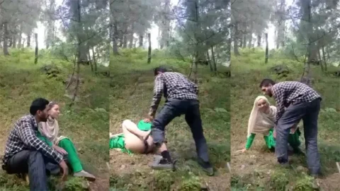 Desi Paki Aunty Affair Fucking Outdoor
