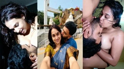 Hungry College Teacher Aunty Affair
