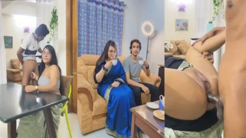 Nadiya & Mohammad Azim Viral Porn Video - Happy While Fucking Her Anal