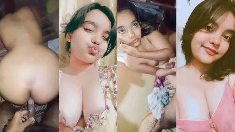 Hot Desi Girlfriend Getting Her Tight Pussy Pounded Hard By Boyfriend Video MMS