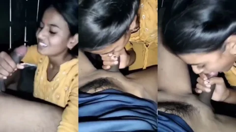 Jija sali ka viral blowjob MMS, desi style dick sucking