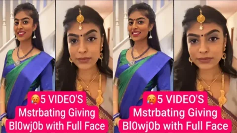 Desi NRI Girl Went Abroad for - Studying Giving Blowjob Full Face