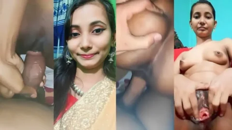 Desi GF Blowjob and Pussy Fucking Homemade Sex Video Video MMS