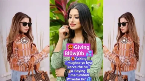 Desi Bhabhis Secret Hot Blowjob and Handjob Pleasure MMS Porn