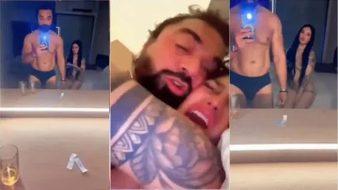 Ajaz khan drinking and fucking girlfriend Desi Porn MMS