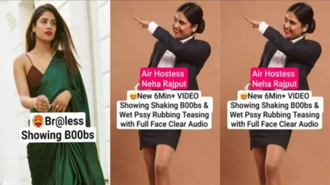 Beautiful Air Hostess NEHA RAJPUT New Premium Live HD Porn
