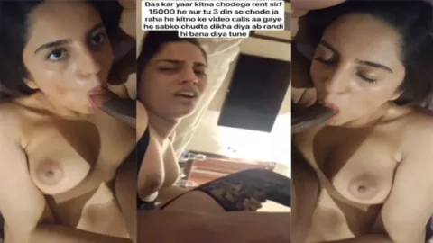 Horny indian wife sucking dick and fucking Desi Porn MMS