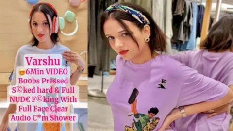 Varshu Influencer Turned Roleplay Model Boobs Sucked Hard Fucking with Full Face Desi Porn MMS