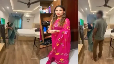 Desi Wifes Secret Threesome with BBC and Hubby MMS Porn