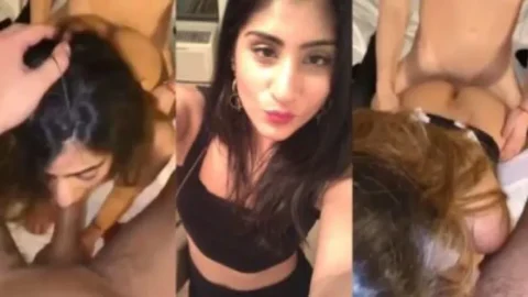 Exclusive Desi Hot Rich Girl Fucking With Two Guys Desi Porn MMS